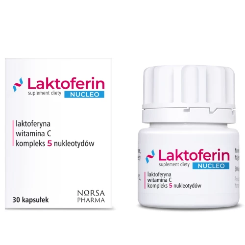 Norsa Pharma - Laktoferin NUCLEO - 30 kapsułek Norsa Pharma - Laktoferin NUCLEO - 30 kapsułek